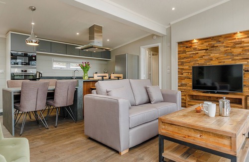 Cheddar Ski Chalet | A two-bedroom lodge with a stylish and contemporary feel throughout.