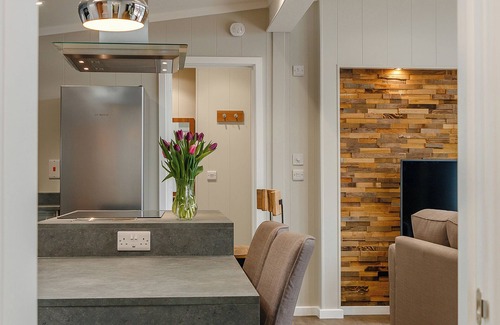 Cheddar Ski Chalet | A two-bedroom lodge with a stylish and contemporary feel throughout.