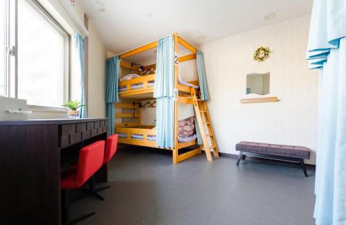 Izumisano House | ABC Guest House 1F 一階の二段ベッド部屋共用トイレシャワー室最大四人泉佐野五分