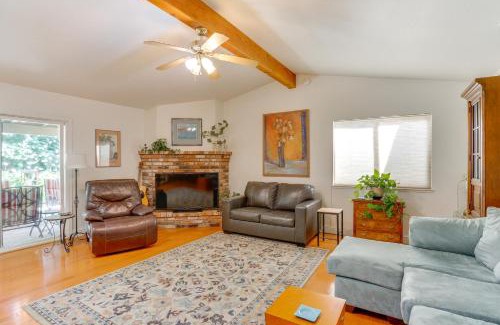 Chico House | about 3 Mi to Dtwn and Chico State NorCal Escape!