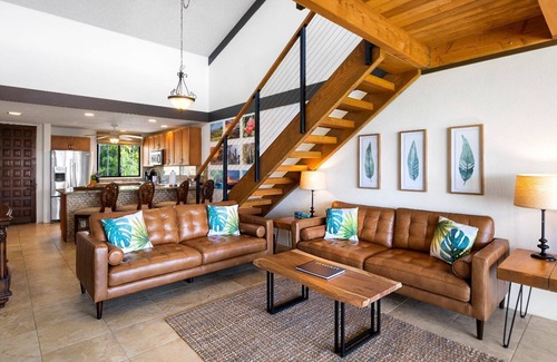 Keauhou Condo | 🏖️AC Throughout | 2 BDM + Loft | Amazing Ocean Views | Large Lanai