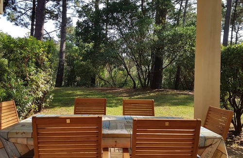 Lacanau-Ocean Apartment | Accommodation with garden overlooking the pines - Heated swimming pool - Beaches 3 km away - golf course