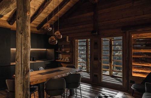 Pedemonte Ski Chalet | ad maiora baita walser chalet with spa