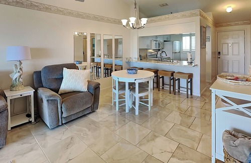 South Island Condo | Admirals Bay 255 | Balcony, Picnic Area + Community Pool