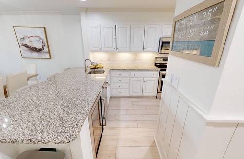 Holiday Isle Condo | Aegean 102 is a Stunning 2 BR Ground Floor Gulf front unit