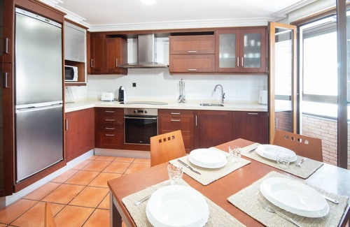 Malpica de Bergantinos Apartment | AG Flat Caldeirón Malpica, first line of beach