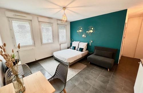 Grand Clement Apartment | Agatha : ACCES FACILE GARE PARDIEU/EUREXPO/AEROPORT/GROUPAMA STADIUM