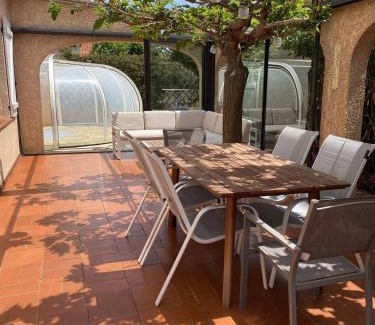 Le Barcares Villa | Agréable villa avec piscine à 100 m de la plage - 10B14J35