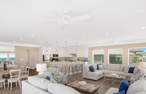 Gulf Shores House | Agua Azul | Top Floor | Beach Front Home with Pool, Elevator, & Boardwalk