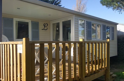 Port-la-Nouvelle House | Air-conditioned mobile home for 4 people in the Novela campsite