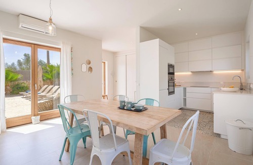 Cala Llombards House | Air-Conditioned Home Close to Beach with Beautiful Design, Pool, Terrace, Garden & Wi-Fi