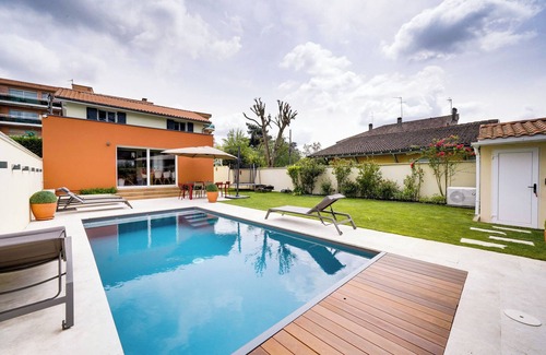 Cauderan House | Air-conditioned family home with swimming pool - Bordeaux Caudéran, 10 min from the center