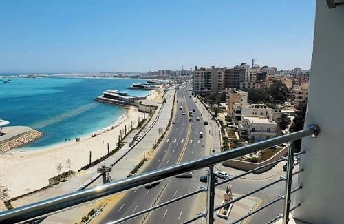 Marsa Matruh Apartment | Al Emam 2BR Luxury Apt & Full Sea View