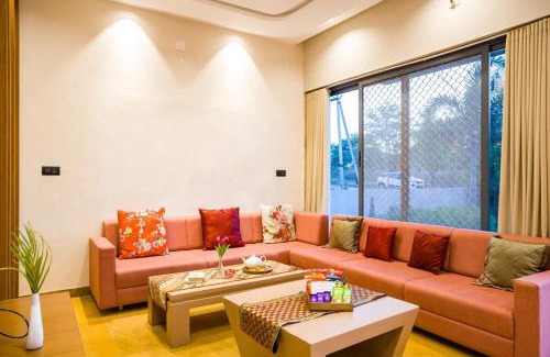 Menar Villa | Alaya Stays Jeevan Tara Villa 3 BHK Retreat Pvt Pool & Garden
