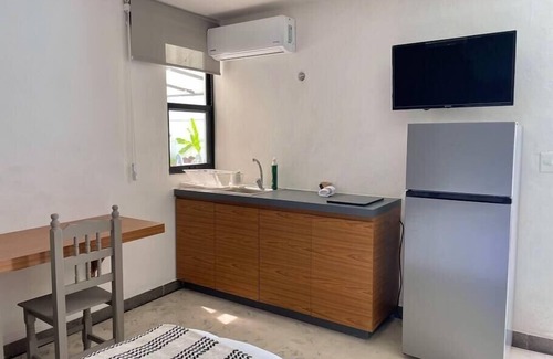 Downtown Cancun Apartment | ✻ Aldeazul 6 ✻ Estudio céntrico con Wi-Fi y A/A