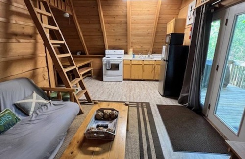 Keslers Cross Lanes Cabin | All Decked Out - Pet Friendly with Hot Tub