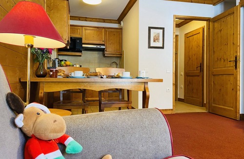 Arc-1950 Apartment | ALPES (ARC 1950) Les Arcs :Skis, boot dryer, swimming pool, sauna,