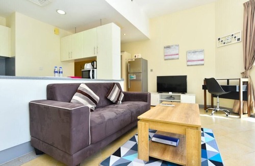 Al Sufouh 2 Apartment | ALY - Bright furnished studio near metro in Tecom