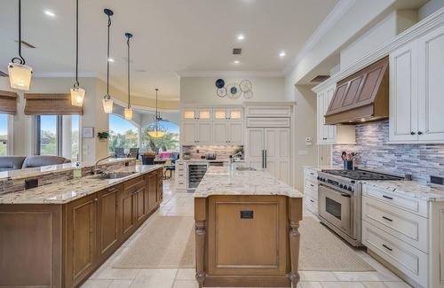 Siesta Key House | AMAZING 4 level SIESTA KEY home on large water with dock, crows nest, spa/pool