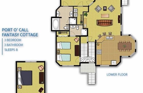 North Forest Beach Cottage | Amazing Cottage With Private Beach Access