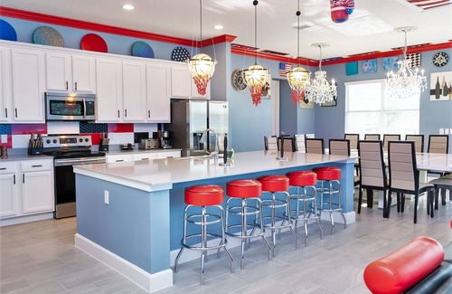 Kissimmee Villa | Amazing FOURTEEN-Bedroom sports-themed Villa near WDW!