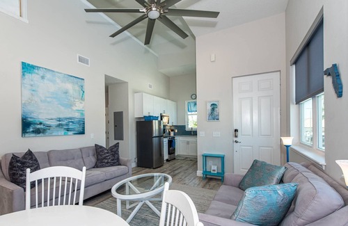 St. Augustine Beach Apartment | Amazing Ocean Views, Steps to Beach, Walk to Restaurants, Shops, and Pier! $300 in Free Tickets!