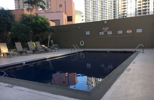 Waikiki Condo | Amazing Ocean view studio Inn on the park 21st floor（1month~）