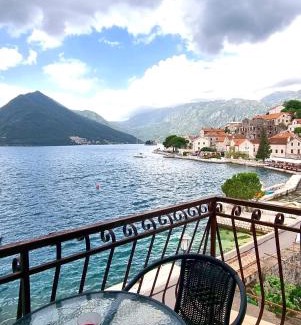 Perast Apartment | Amazing panoramic view of Perast.
