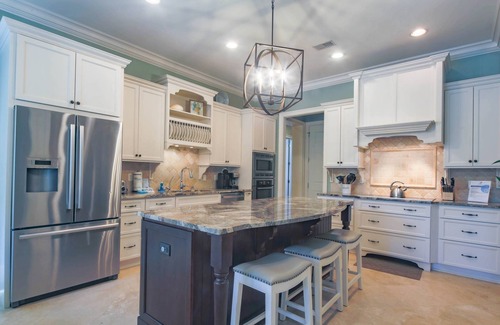 Sea Pines House | Amazing Sea Pines Multi Family Home with Private Backyard Oasis - Veranda, Pool & Lagoon
