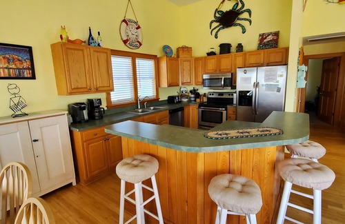 Frisco House | Amazing Sound Front, Ocean View Home with Pool, Spa and Dock
