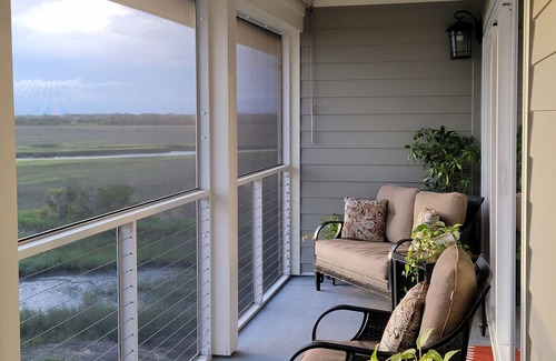 Folly Beach Condo | Amazing Sunset Views of Folly River! Close to Folly Beach & Downtown Charleston.