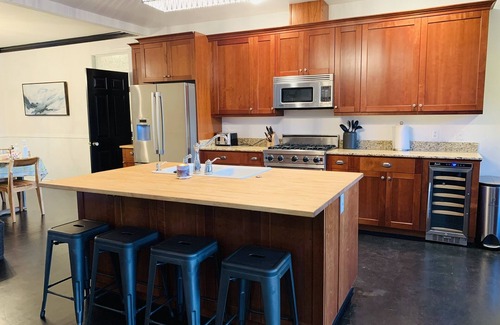 Eastsound House | Amazing sunsets! Water view, hot tub, close to town, fire pit.