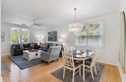 Saint Simons Island Condo | Amazing Views from Roof Top Deck! 4 bd/3 ba Townhome at Beachcomber