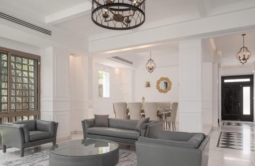 Sheikh Zayed City Villa | Amazing Villa with pool in a prestigious golf compound