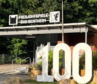Bad Bentheim Apartment | An der alten Mühle 2 - FeWo 80qm, zwei Schlafzimmer, Südterasse und Wallbox