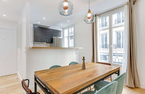 Strasbourg -Saint-Denis Apartment | An Exceptional 2-BR/2BA in Le Marais
