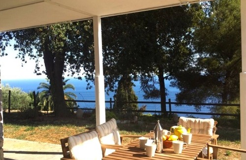 Imperia Villa | an island of peace with amazing sea wiew, among palms, pines, and olive trees