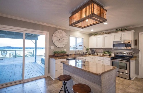 Canyon Lake House | Anchors Away - Lakefront Home w/Hot Tub, Amazing Views, Fire Pit & Huge Deck