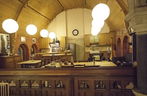 Capel-Curig House | Ancient and modern stylishly combine in this beautiful Church in Snowdonia