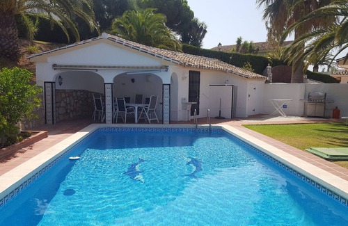 Mijas Villa | Andalusian Villa with sea-mountain views & private pool in Mijas for 8 people