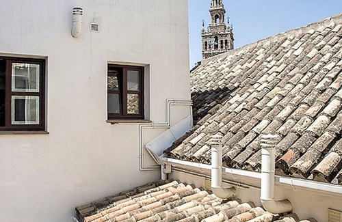 Santa Cruz House | Angeles House, Amazing Cathedral Views from the private Terrace