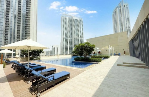 Ras Al Khor Industrial Area Apartment | ANW Vacation Homes -Harbour Views Tower 2 in Creek Harbour - 2 Bedroom apartment