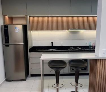 Barra Velha Apartment | Apê pé na areia com vista mar e próximo ao Beto Carrero - Condomínio Vila Açoriana