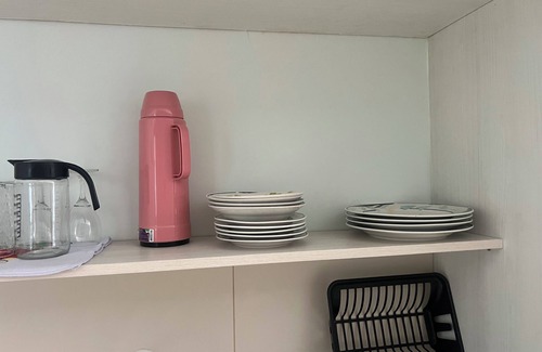 Monte Castelo Apartment | Apartment with balcony and suite for couple and child