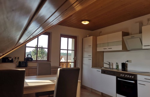 Koenigsfeld im Schwarzwald Apartment | Apartment 'Leiteritz' with Balcony and Wi-Fi