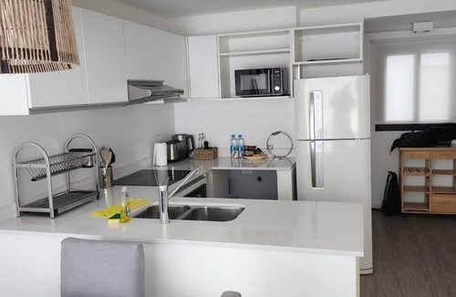 Nunez Apartment | Apartamento Blanco con balcón