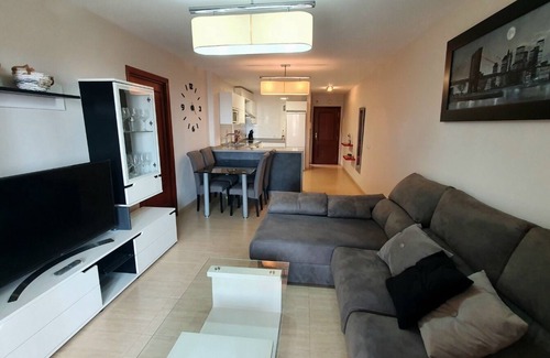 Aguadulce Apartment | Apartamento con Piscina y Vistas al mar ,¡a 5 Minutos de la Playa!