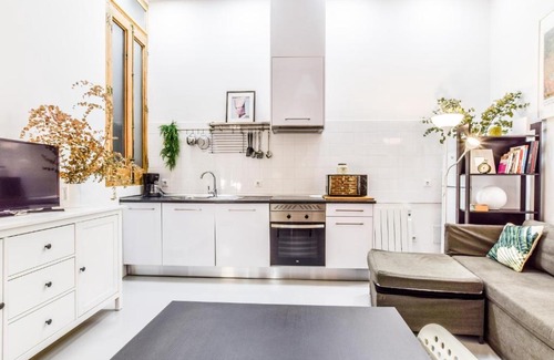 Embajadores Apartment | apartamento en lavapies de estilo industrial para 5 personas