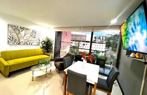 El Poblado Apartment | Apartamento en unidad con Full Entretenimiento