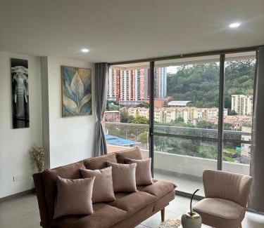 Soacha Apartment | Apartamento Moderno con piscina en Medellín Itagüí - sur